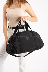 Lamelif San Morris Unisex Büyük Boy Krinkıl Kumaş Çapraz Askılı Spor ve Seyahat Çantası