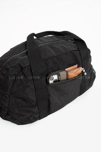 Lamelif San Morris Unisex Büyük Boy Krinkıl Kumaş Çapraz Askılı Spor ve Seyahat Çantası