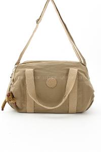 Lamelif San Morris Unisex Büyük Boy Krinkıl Kumaş Çapraz Askılı Spor ve Seyahat Çantası