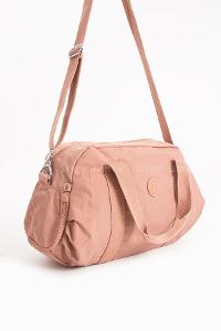 Lamelif San Morris Unisex Büyük Boy Krinkıl Kumaş Çapraz Askılı Spor ve Seyahat Çantası