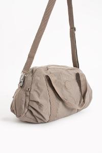 Lamelif San Morris Unisex Büyük Boy Krinkıl Kumaş Çapraz Askılı Spor ve Seyahat Çantası