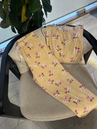 Lamelif  Tatlı Uykular Pijama Takımı Krem