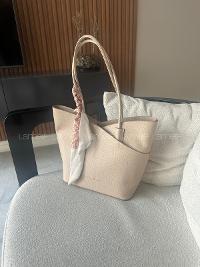 Fular Detaylı Yavrulu El   ve Omuz Çantası