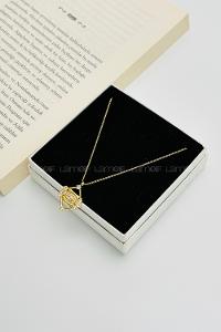 Gold Gold Straight Necklace