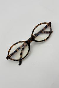 Lamelif Alyy Leopar Çerçeve Şeffaf Gözlük