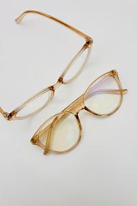 Lamelif Buny Bal Çerçeve Şeffaf İmaj Gözlük