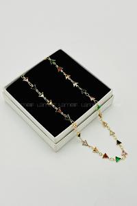 Gold Gold Straight Necklace