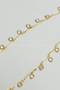 Gold Gold Straight Necklace