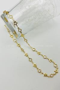 Gold Gold Straight Necklace