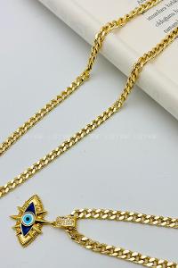 Lamelif Gold Nazar Kolye