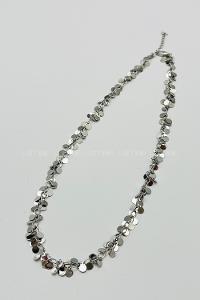 Silver Silver Straight Necklace