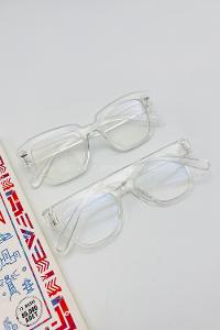 Lamelif İnes Şeffaf Çerçeve Şeffaf İmaj Gözlük