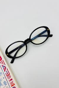 Lamelif Pinto Siyah Çerçeve Şeffaf İmaj Gözlük