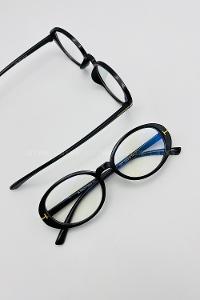 Lamelif Pinto Siyah Çerçeve Şeffaf İmaj Gözlük