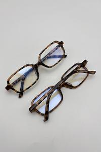 Lamelif Sisy Leopar Çerçeve Şeffaf Gözlük