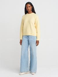 Yellow-1 Crew Neck Jumper