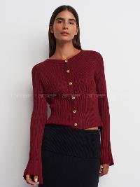 Claret Red Crew Neck Jumper