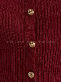 Claret Red Crew Neck Jumper
