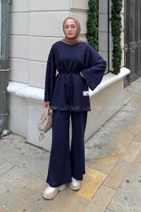 Lamelif Oysho Armalı İkili Takım Lacivert