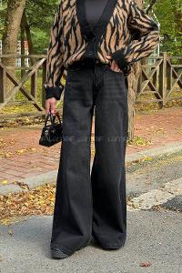 Smoked Denim Low Waisted Denim Pants