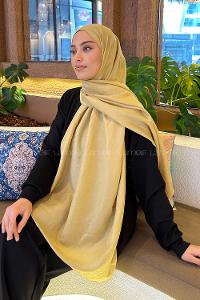 Lamelif Brisa Vual Şal Gold