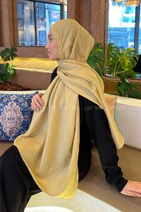 Lamelif Brisa Vual Şal Gold