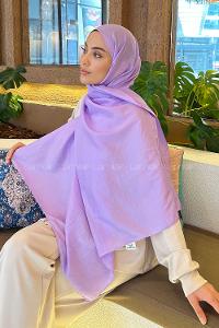 Lamelif Brisa Vual Şal Lila