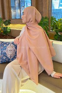 Lamelif Brisa Vual Şal Pudra