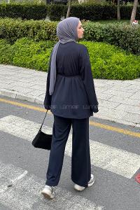 Lamelif Oysho Armalı İkili Takım Antrasit