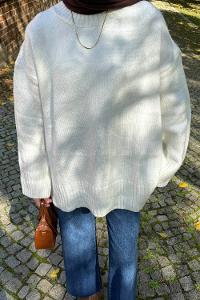 Lamelif Yumoş Kazak Ekru