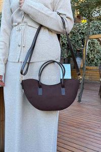 Bitter Brown Without Accessories Skin Hand Bag Arm Bag Bag