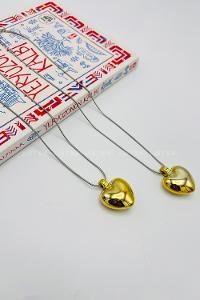 Gold-1 Gold Straight Necklace
