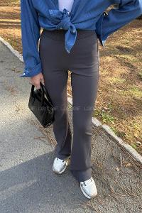 Lamelif İspanyol Paça Eşofman Altı Antrasit