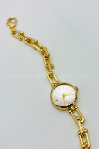 Lamelif Gold Tiffany Kordon Kol Saati