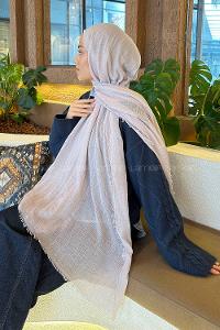 Lamelif Bürümcük Şal Açık Taş
