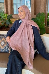 Lamelif piliseli Bambu Şal Pudra