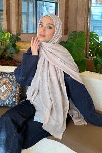 Lamelif Piliseli Bambu Şal Taş