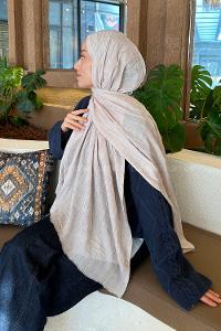 Lamelif Piliseli Bambu Şal Taş