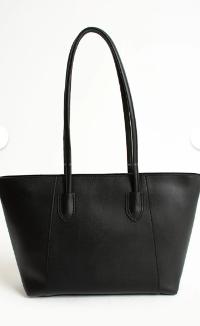 Lamelif Suni Deri Elena Kadın Çanta Siyah