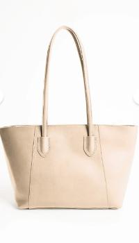 Lamelif Suni Deri Elena Kadın Çanta Vizonrengi