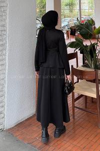 Lamelif Dalgıç İkili Takım Siyah