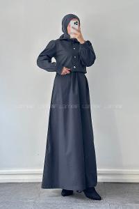 Lamelif Jileli İkili Takım Antrasit