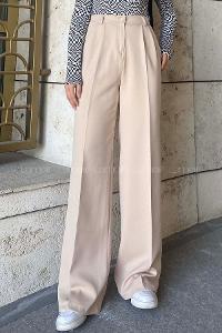 Lamelif Pensli Pantolon Bej