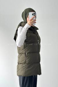 Lamelif Şişme Yelek Haki