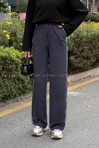 Lamelif Biyeli Modal Eşofman Antrasit