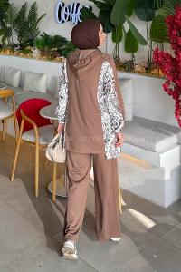 Lamelif Dijital Takım Soft Kahve