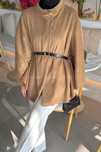 Lamelif Kemerli Panço Camel