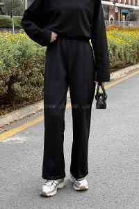 Lamelif Scuba Pantolon Siyah