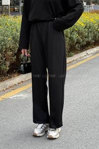 Lamelif Scuba Pantolon Siyah