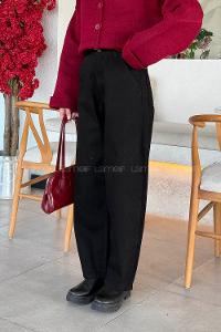 Black Denim High Waist Denim Pants